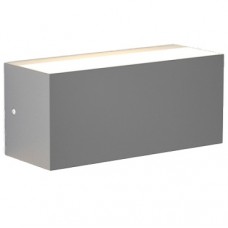 Φωτιστικό Επίτοιχο Απλίκα LED 12W 230V 700lm CCT Polycarbonate Γκρι IP65 Martin